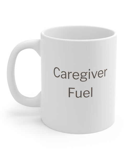 Fueled by Love Coffee Mug - 11oz Caregiver Coffee Mug | Thoughtful Gift for Family & Caregivers