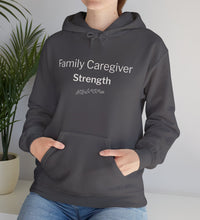 Unisex Heavy Blend™ Family Caregiver Strength Hoodie – Thoughtful Gift for Adult Children Caring for Parents