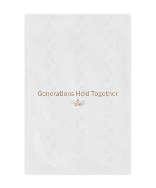 Generations Held Together — Kinship Care Recognition Blanket