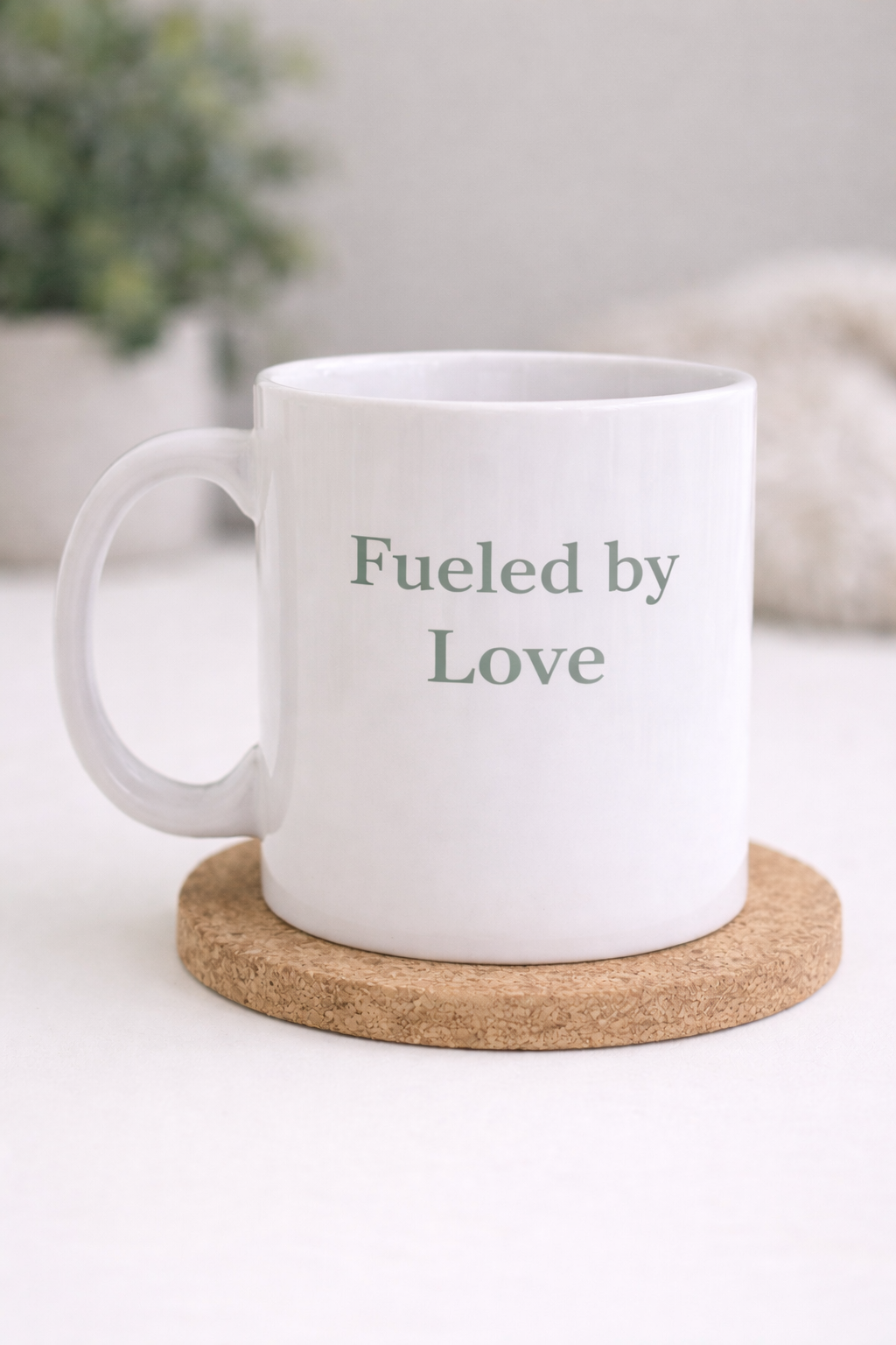 Fueled by Love Coffee Mug - 11oz Caregiver Coffee Mug | Thoughtful Gift for Family & Caregivers