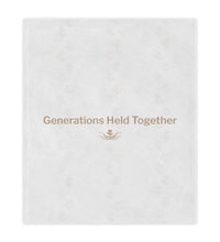 Generations Held Together — Kinship Care Recognition Blanket